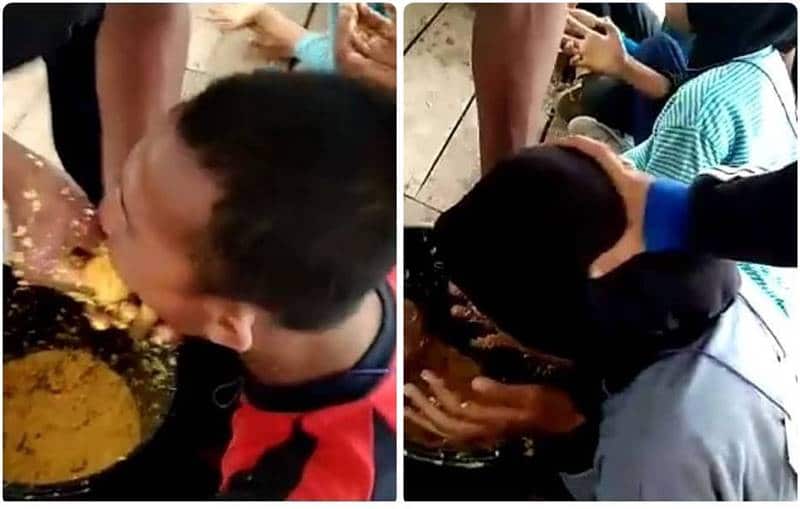 Beredar Video Anggota Paskibra Dipaksa Makan Makanan Encer Layaknya Binatang