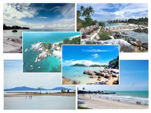 6 Pantai Eksotis di Pulau Bangka