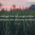 Kata Kata Ada Saatnya Kita Menyerah dan Berhenti Berharap Dalam Diam