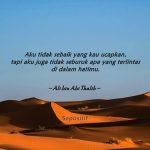 50 Kata Kata Bijak Ali bin Abi Thalib Bermakna Terbaik