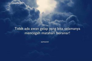 50 Kata Kata tentang Awan yang Mendung di Atas Langit