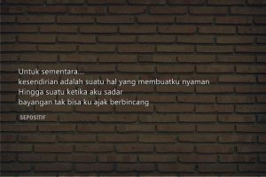 50 Kata Kata tentang Bayangan yang Gelap dan Semu Bermakna Dalam