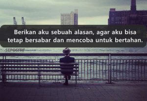 50 Kata Kata Bijak "Karena Sebuah Alasan" Terbaik