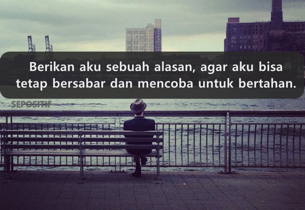 50 Kata Kata Bijak "Karena Sebuah Alasan" Terbaik