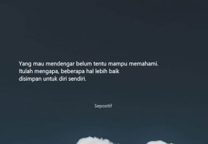 50 Kata Kata Mendengar Perkataan Orang Lain