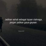 50 Kata Kata Olahraga Sehat Cocok Dijadikan Caption Instagram