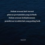 50 Kata Kata Pemikiran yang Dewasa dan Cerdas
