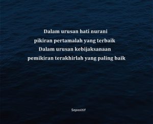 50 Kata Kata Pemikiran yang Dewasa dan Cerdas