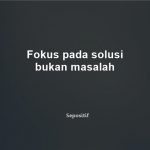 50 Kata Kata Solusi Masalah Hidup