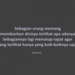 50 Kata Kata Tampil Apa Adanya - Percaya Diri Saja