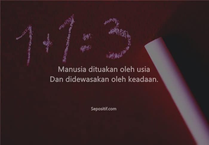 50 Kata Kata Usia yang Bertambah Semakin Tua