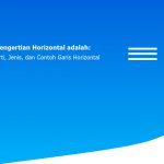 Pengertian Horizontal adalah: Arti