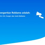 Pengertian Reklame adalah: Arti