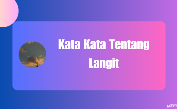 kata kata tentang langit