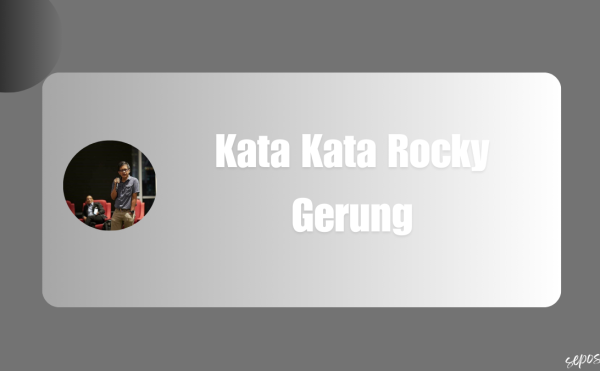 Kata Kata Rocky Gerung