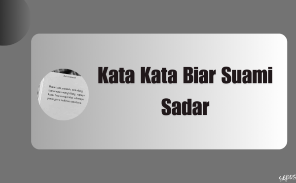 Kata Kata Biar Suami Sadar