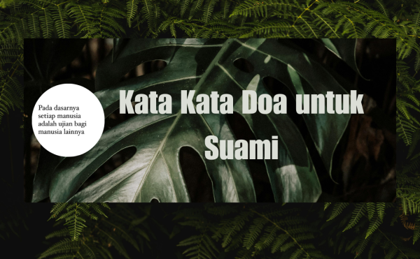 Kata Kata Doa untuk Suami