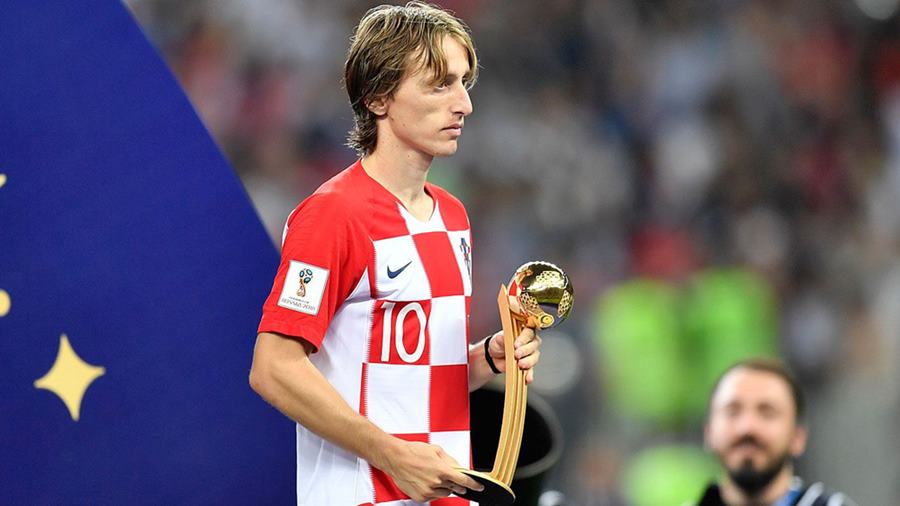 Luka Modric Raih Gelar Pemain Terbaik Piala Dunia 2018