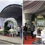 Pasangan Ini Rayakan Resepsi Pernikahan di Pom Bensin