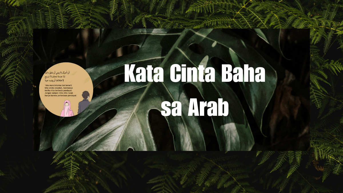 Kata Cinta Bahasa Arab