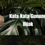 Kata kata gunung Bijak