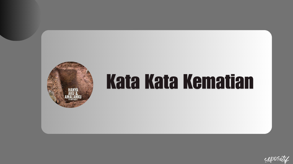 Kata Kata Kematian