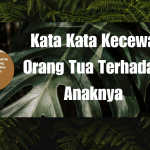 Kata Kata Kecewa Orang Tua Terhadap Anaknya