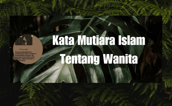 Kata Mutiara Islam Tentang Wanita