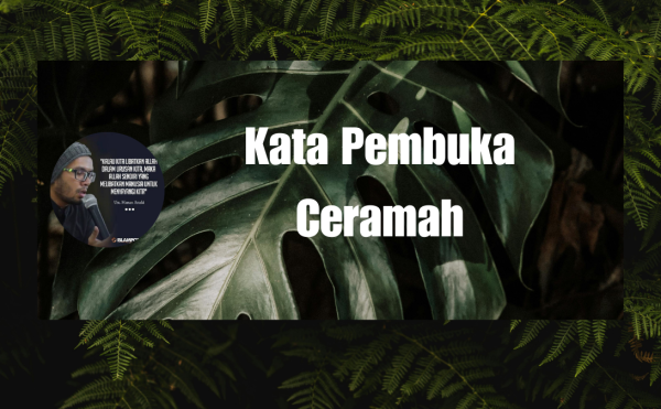 Kata Pembuka Ceramah