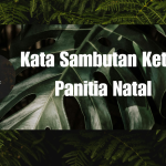 Kata Sambutan Ketua Panitia Natal