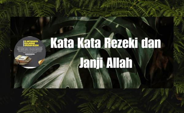 Kata Kata Rezeki dan Janji Allah