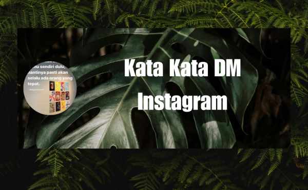 Kata Kata DM Instagram