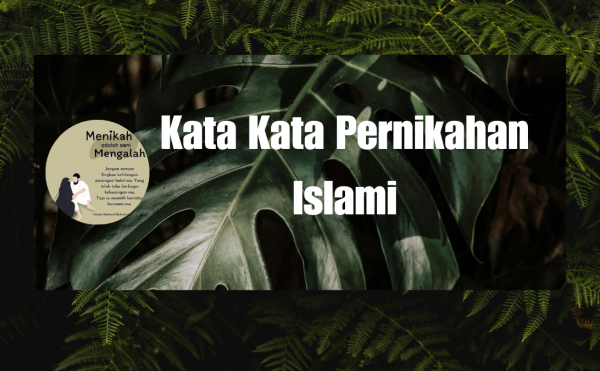 Kata Kata Pernikahan Islami