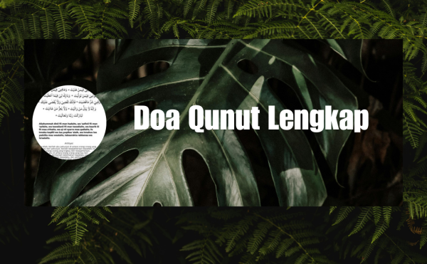 Doa Qunut Lengkap