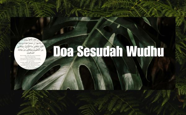 Doa Sesudah Wudhu