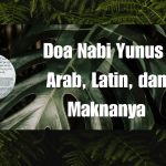 Doa Nabi Yunus Arab