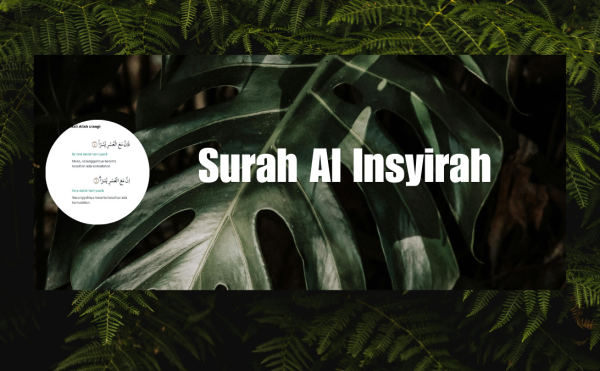 Surah Al Insyirah