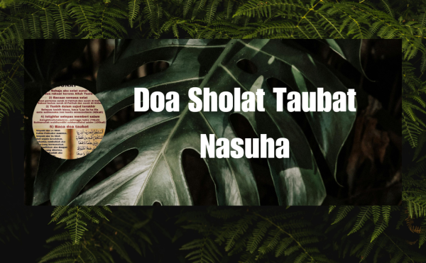 Doa Sholat Taubat Nasuha